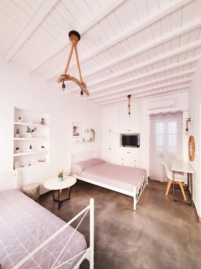 Appartement Mykonos Downtown Studio Vrakas à Mykonos Town Extérieur photo